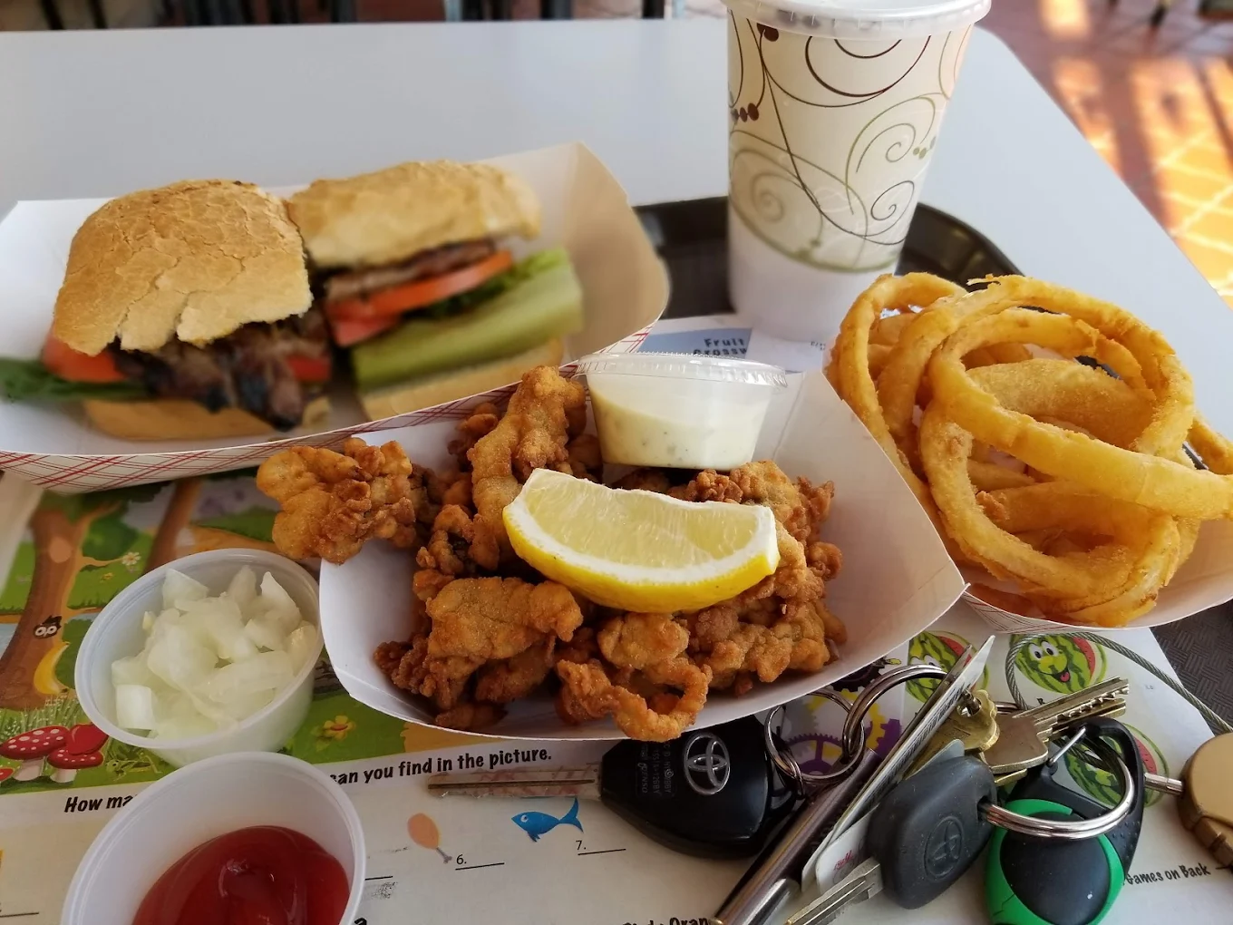 Nick's Char Pit Combo Meal